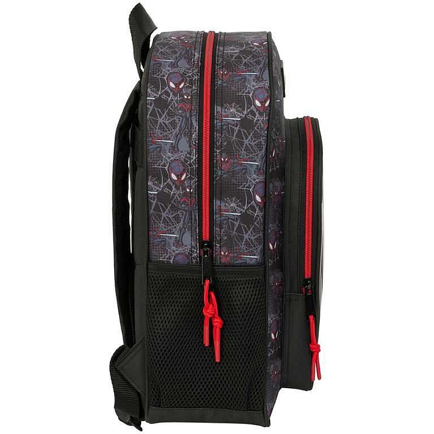 Safta Marvel Spiderman Miles Morales adaptable backpack 38cm – 3