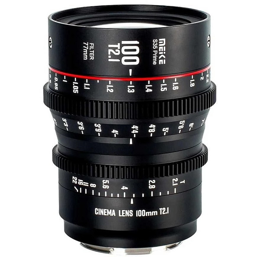 Lens - Meike MK 100mm T2.1 PL Mount, T2.1, 270° focus, 0.9m minimum focus – 4