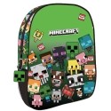 Manenti Minecraft Face backpack 30cm Manenti Minecraft Face backpack 30cm
