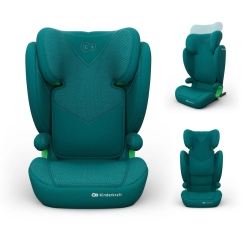 KINDERKRAFT automobiļu sēdeklis JUNIOR FIX 2 PLUS, 100-150 cm., Zaļš, KCJUFI20GREPL0N