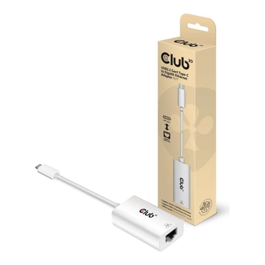 CLUB3D CAC-1519 kabeļu spraudņu pāreja USB-C