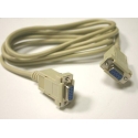 goobay 9-pin RS232 serijinis kabelis - 1,8 m goobay 9-pin RS232 serijinis kabelis - 1,8 m