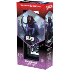 Sirius Dice Dungeons & Dragons Adventure Dice - Bard: Blue / Black