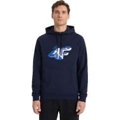 Men's sweatshirt 4F M2241 dark blue 4FWSS26TSWSM2241 31S (S)