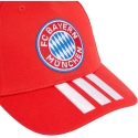 adidas FC Bayern Munich müts, punane KT3399 (lastele) adidas FC Bayern Munich müts, punane KT3399 (lastele)