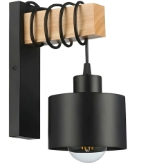 ATL ZD172 Puinen seinävalaisin LED