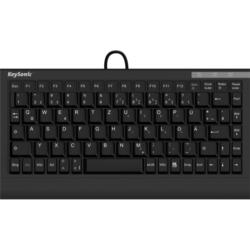KeySonic ACK-595C+ (US) tastatūra Mājas USB