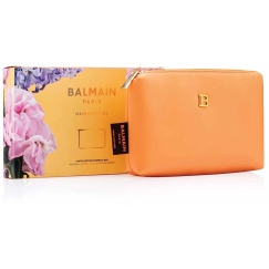 Balmain, Ss25, GWP Textile Pouch, Orange