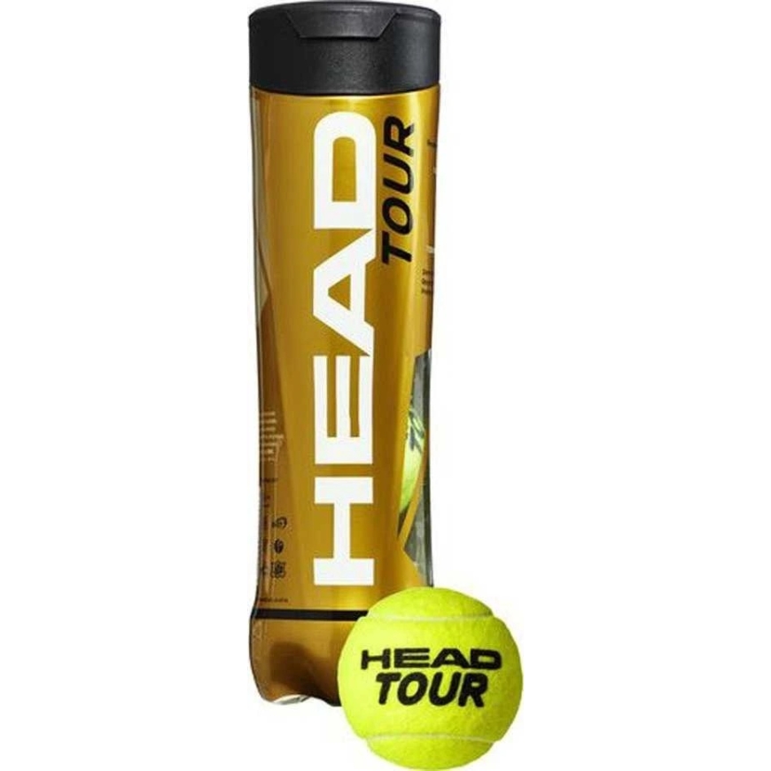 Head Tour tennispallo, 4 kpl – 3
