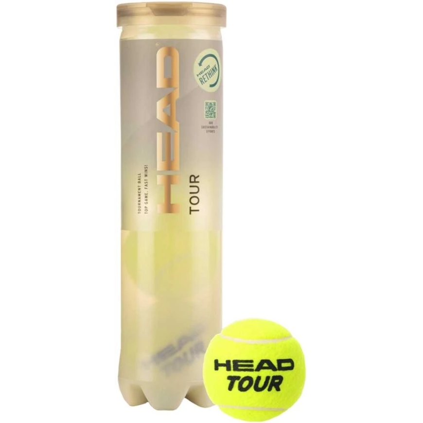 Head Tour tennispallo, 4 kpl – 4