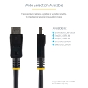 StarTech.com DISPL2M DisplayPort-kaabel 2 m Must