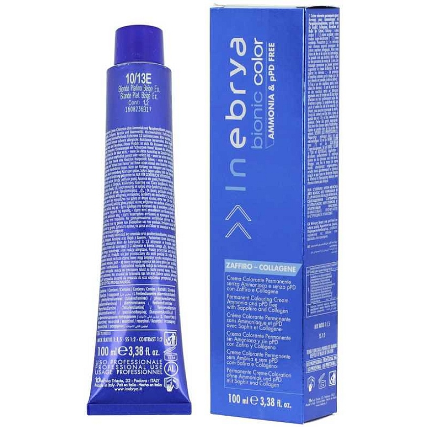 Inebrya Bionic Color rusvai gelsvas (10/13E
