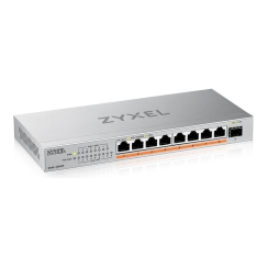 Zyxel XMG-108HP Hallitsematon 2.5G Ethernet (100/1000/2500) Power over Ethernet -tuki