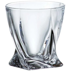 Crystalite Bohemia viskija stikla 340ml 6 gab., Quadro