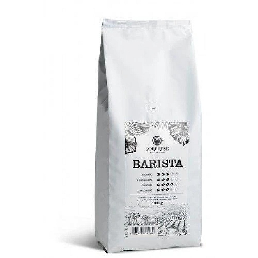 Sorpreso Kafijas pupiņas SORPRESO BARISTA (1kg)
