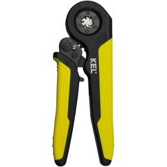 Plastrol crimping pliers for connectors of cable terminals. Hexagonal crimping system.