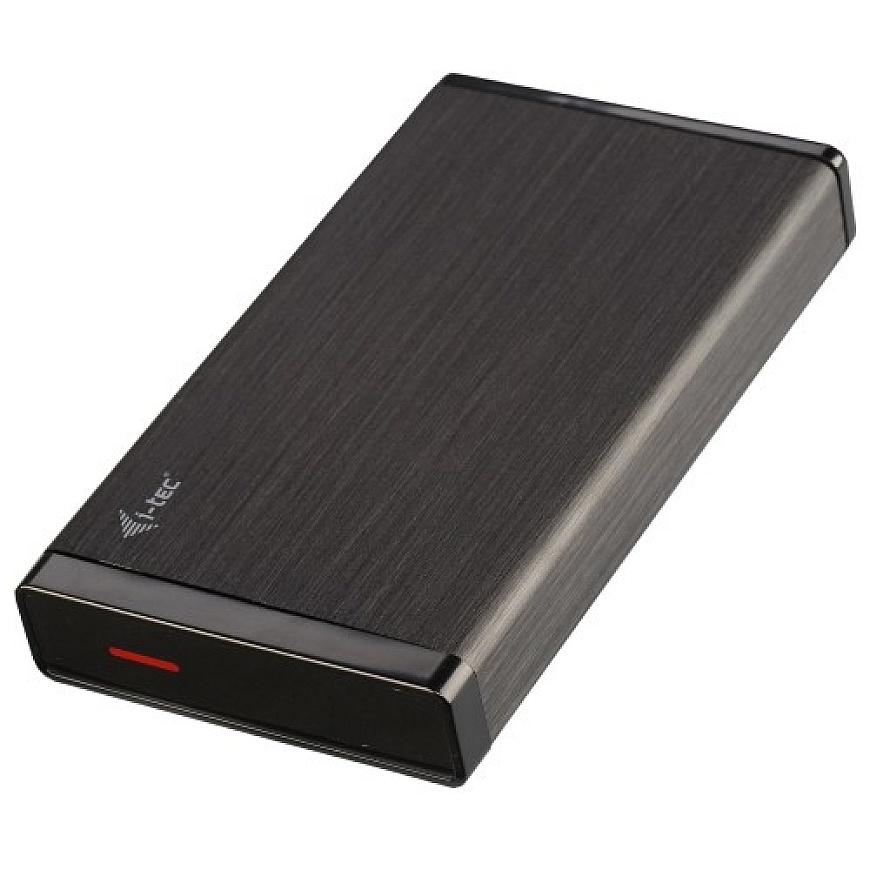 i-tec MYSAFE35U401 saugojimo diskų korpusas HDD korpusas Juoda, Metalinis 3.5" – 2