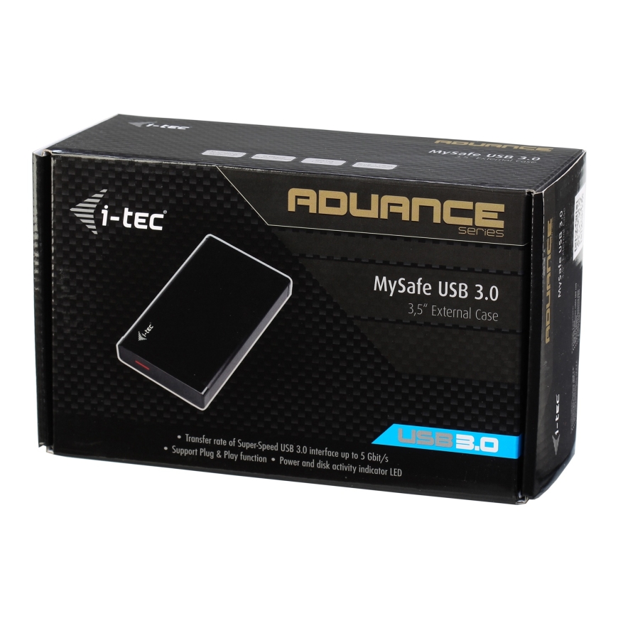 i-tec MYSAFE Advanced 3.5" USB 3.0 – 5