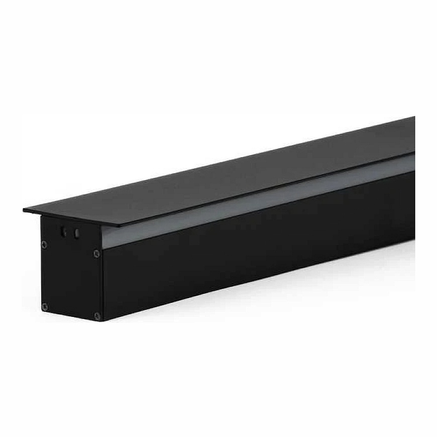 V-tac 23W LED linear wall light, black, 3000K, IP65 – 2