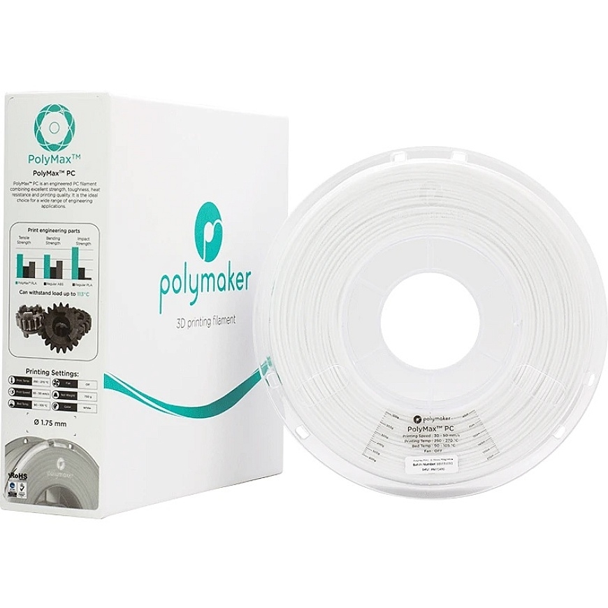 Polymaker PolyMax Tough PC - 3 кг - 1,75 мм - Baltas – 2