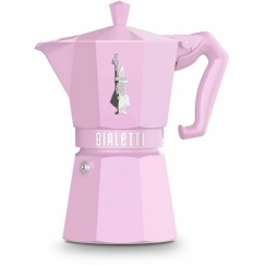 Bialetti Moka Exclusive 6TZ vaaleanpunainen