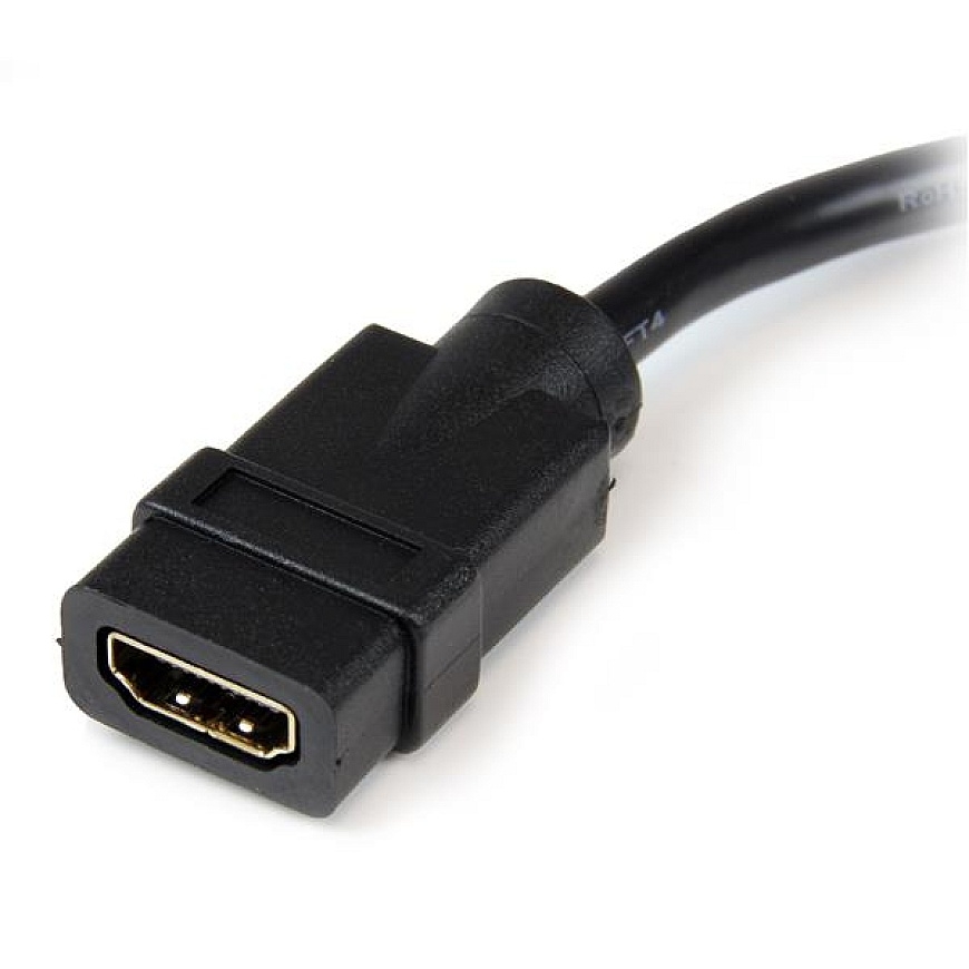 StarTech.com HDDVIFM8IN videokaabliadapter 0,203 m HDMI tüüp A (Standard) DVI-D Must – 2