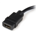 StarTech.com HDDVIFM8IN videokaabliadapter 0,203 m HDMI tüüp A (Standard) DVI-D Must