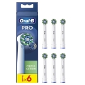 Oral-B Pro Cross Action Replacement Heads 6 pcs. Oral-B Pro Cross Action Replacement Heads 6 pcs.