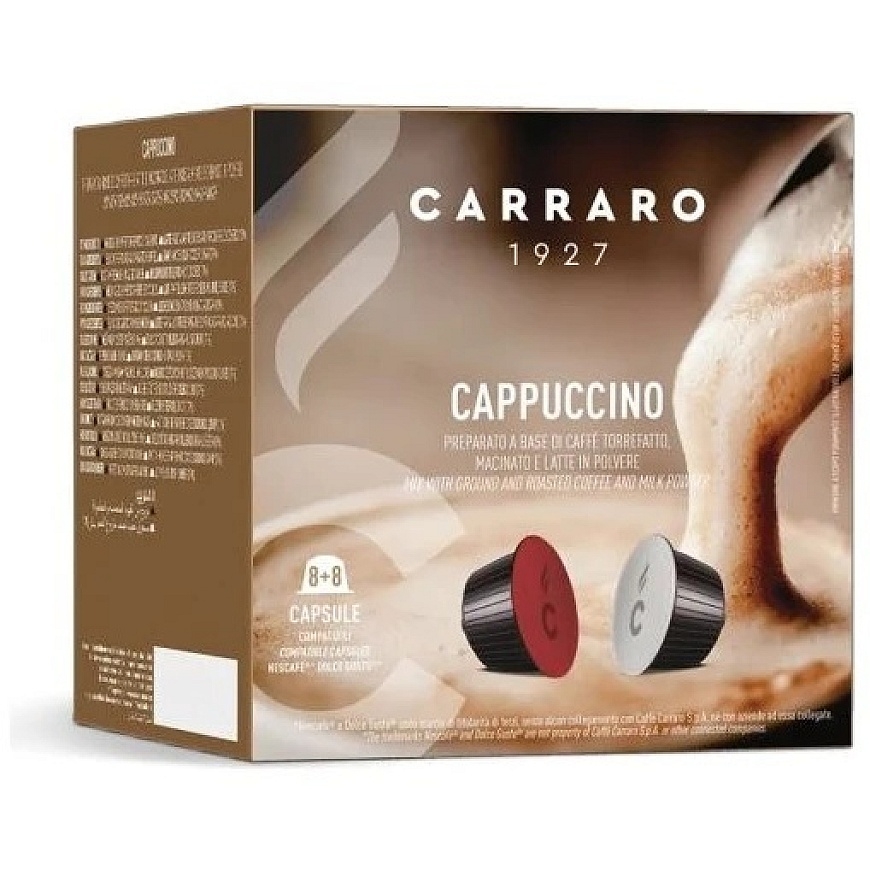 Carraro Kafijas kapsulas Carraro Cappucino CR52CNU16