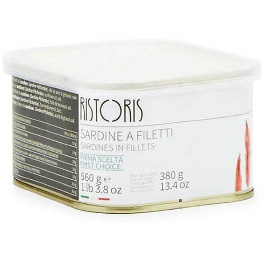 Ristoris Konservēti ančiovi RISTORIS, eļļā, 700g/420g