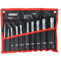 Pipe Wrench Set, 6 x 7–20 x 22 mm, 8 pcs, AMIO-04983
