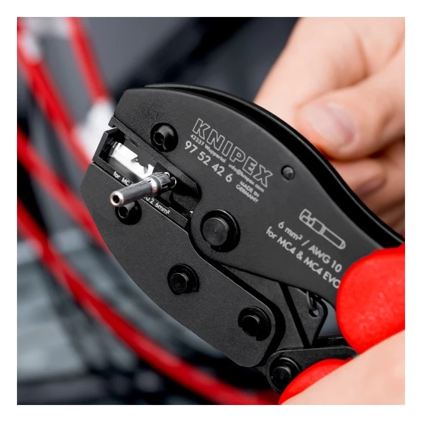 KNIPEX MC4/MC4 Evo2 Crimping Pliers – 2