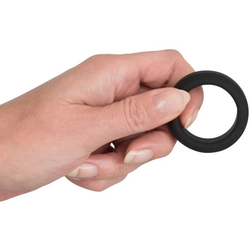 Black Velvets Juodas Velvets Cock Ring 3.2 cm – 4