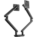 Spacetronik Spring Holder for 2 Monitors 13-36" SPAF120B Spacetronik Spring Holder for 2 Monitors 13-36" SPAF120B