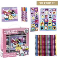 CERDÁ Hello Kitty un draugi 1000 gab. uzlīmju komplekts