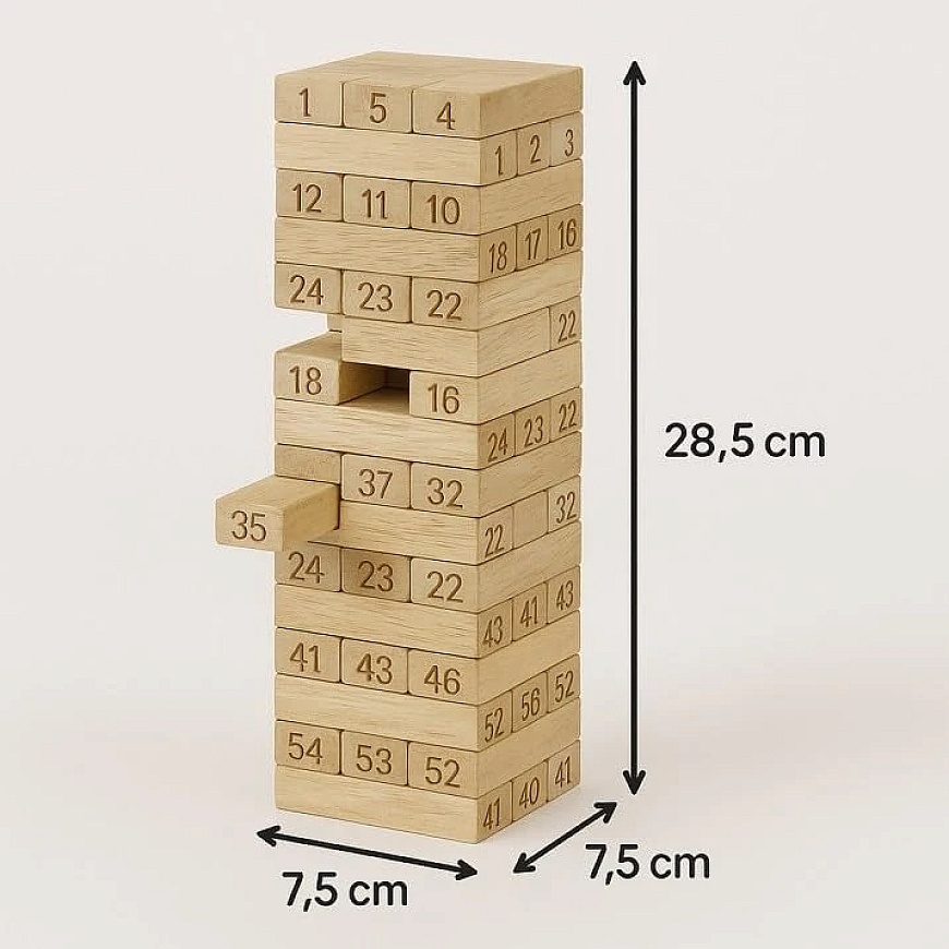 Koala Games G2590 Wonders Wooden Tower – 5