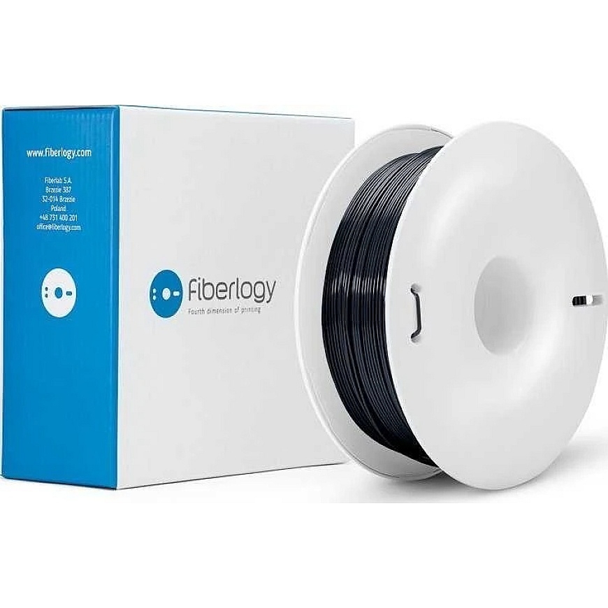 Fiberlogy Refill R ABS Filament 1.75 mm 0.75 kg – Anthracite – 2
