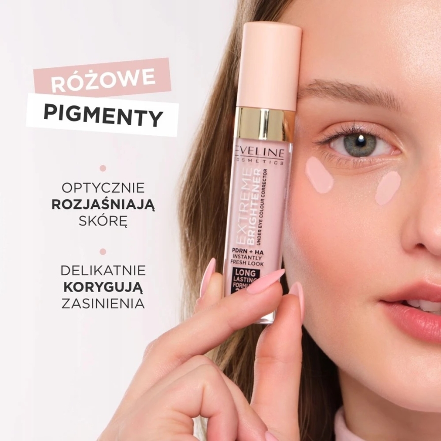 "Catrice EVELINE_Extreme Brightener" 24-hour eye concealer – 3