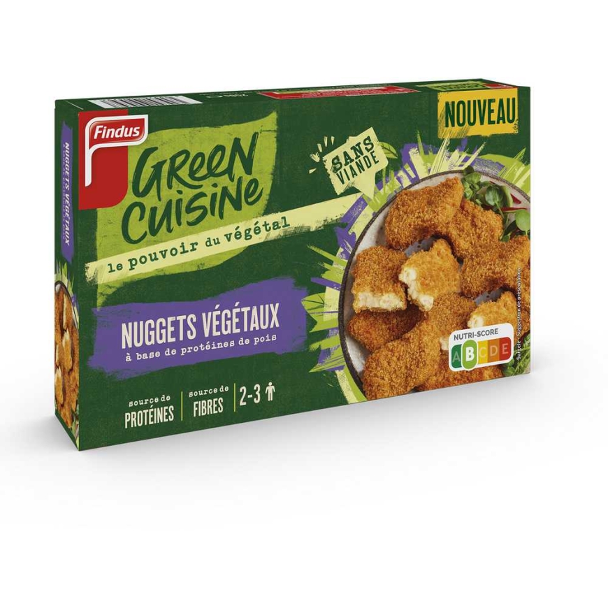 FINDUS vegāniski sasaldēti nageti, 250g