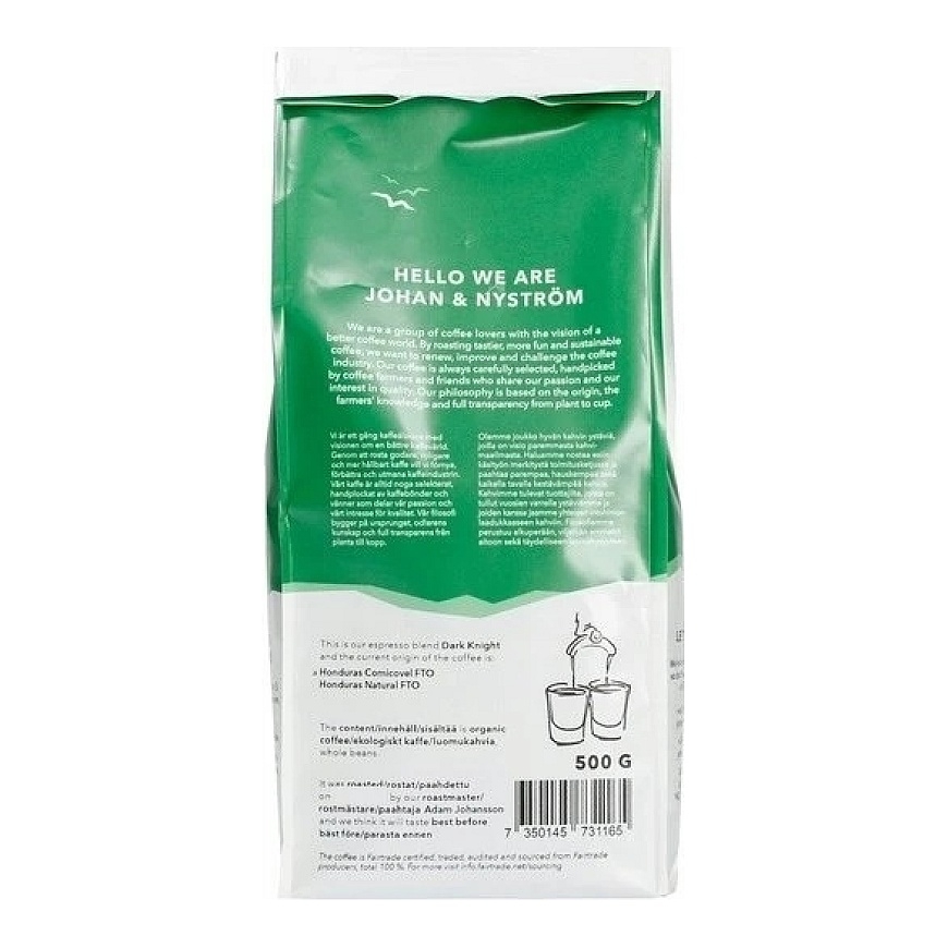 Johan & Nyström - Tumšais bruņinieks espresso 500g – 5