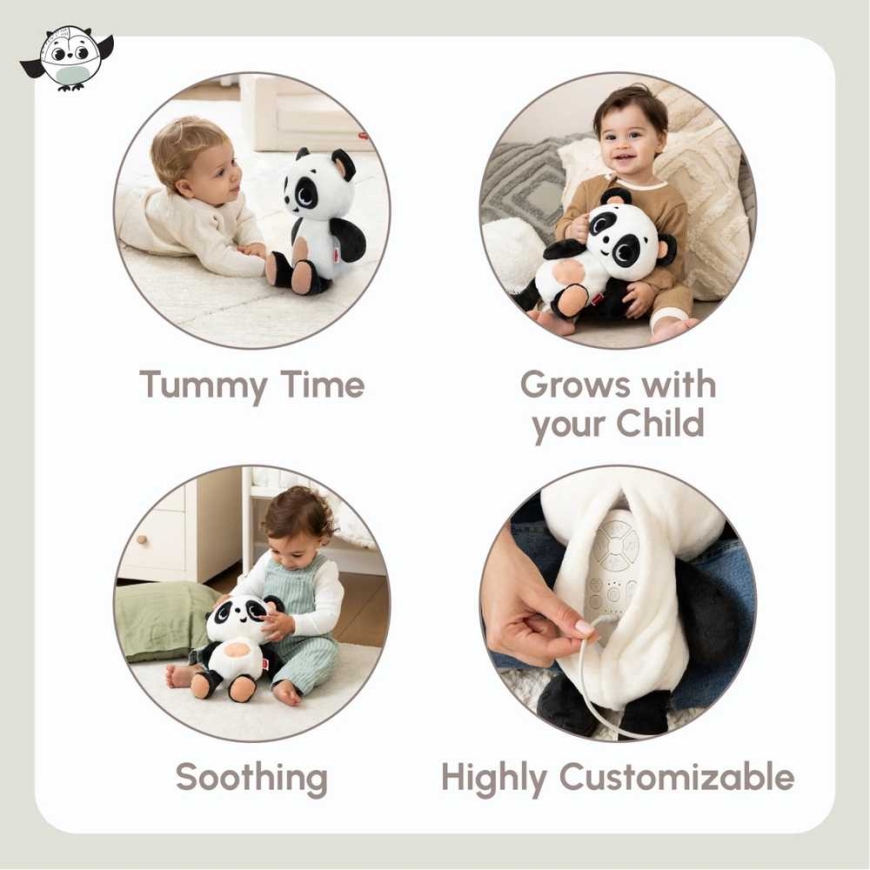 Tiny Love Hingav Õhkuvate Kallistustega - Panda Snuggly Buddy – 4