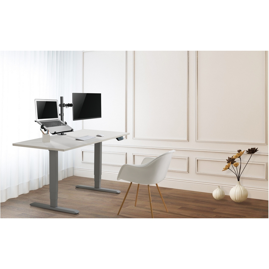 Equip 650119 monitora stiprinājums un statīvs 81,3 cm (32") Galds Melns – 4