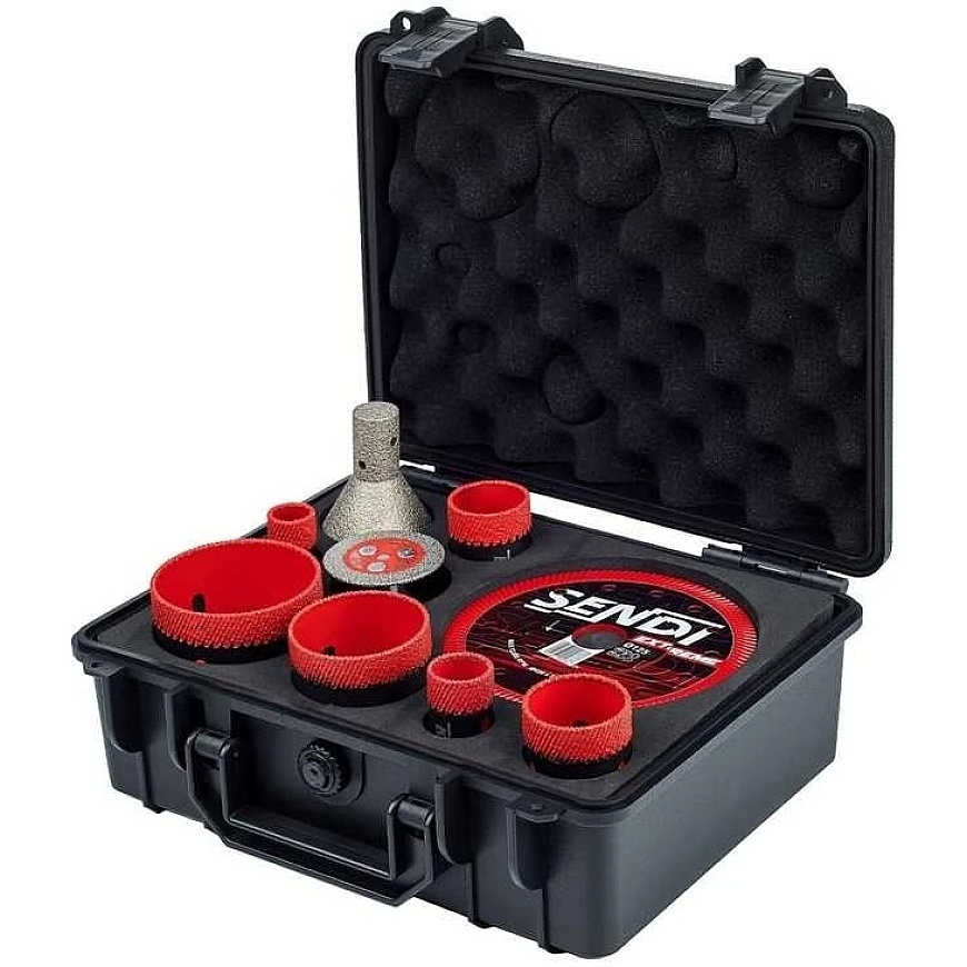 Sendi Plytelēm paredzētais urbšanas komplekts SENDI