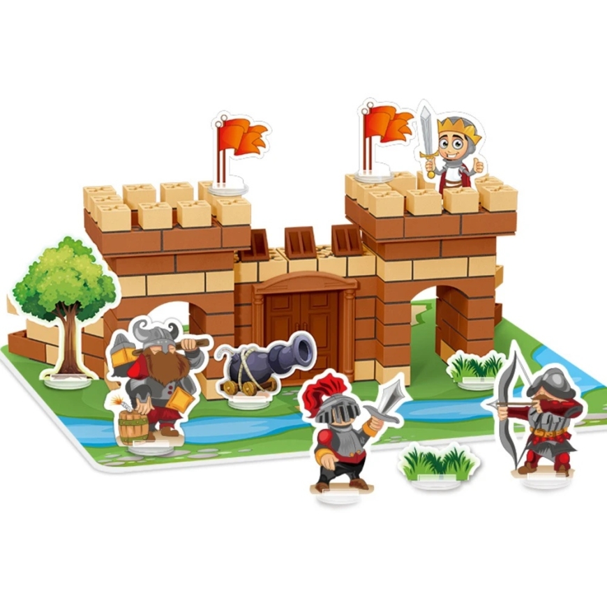 WOOPIE Castle Building Set 273 pcs. – 3