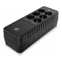 Conceptronic ZEUS05E UPS-virtalähde Valmiustila (ilman yhteyttä) 0,65 kVA 360 W 6 AC-pistorasia(a) Conceptronic ZEUS05E UPS-virtalähde Valmiustila (ilman yhteyttä) 0,65 kVA 360 W 6 AC-pistorasia(a)