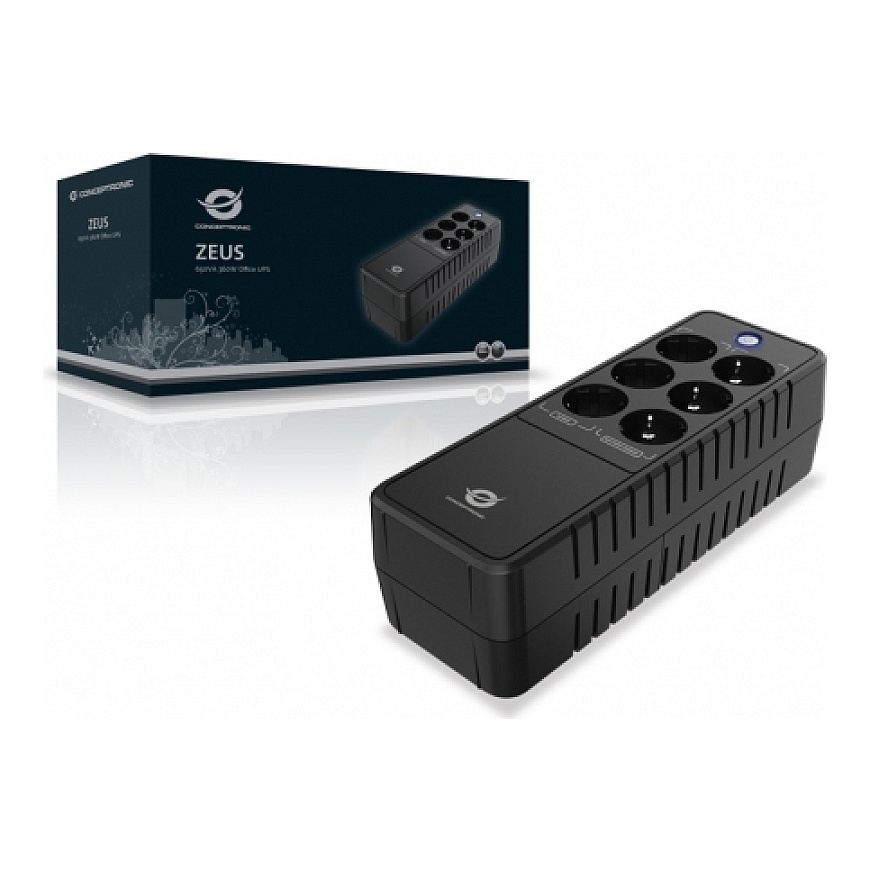 Conceptronic ZEUS 650VA 360W Office UPS – 2
