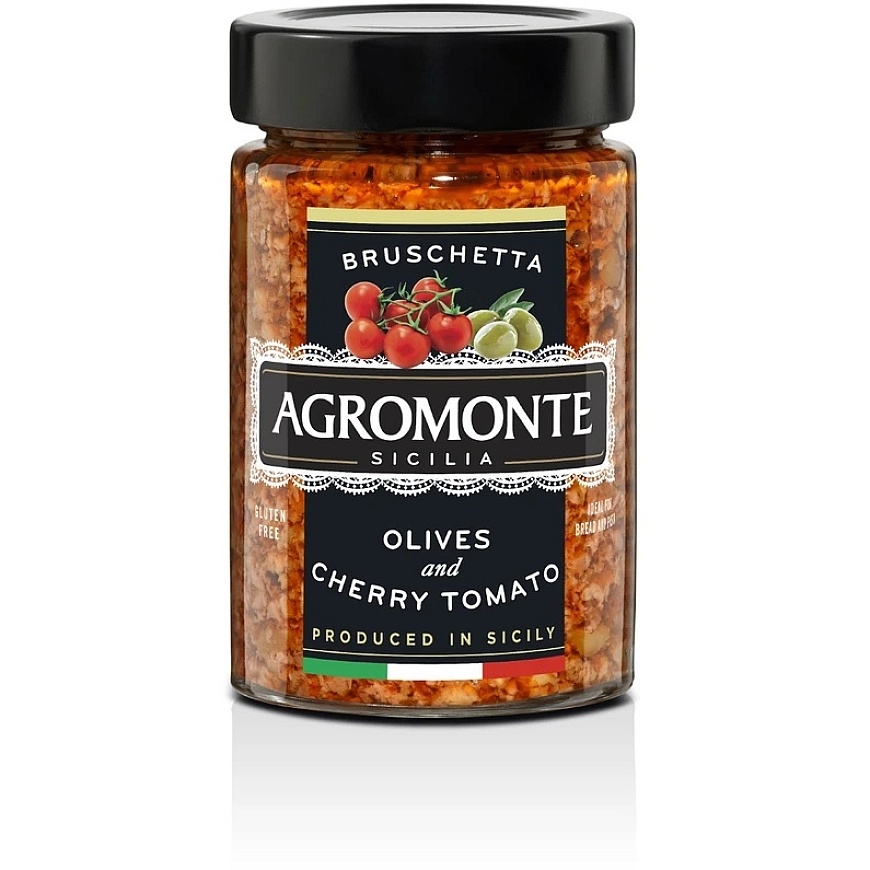 Olive and cherry tomato spread AGROMONTE, 200 g