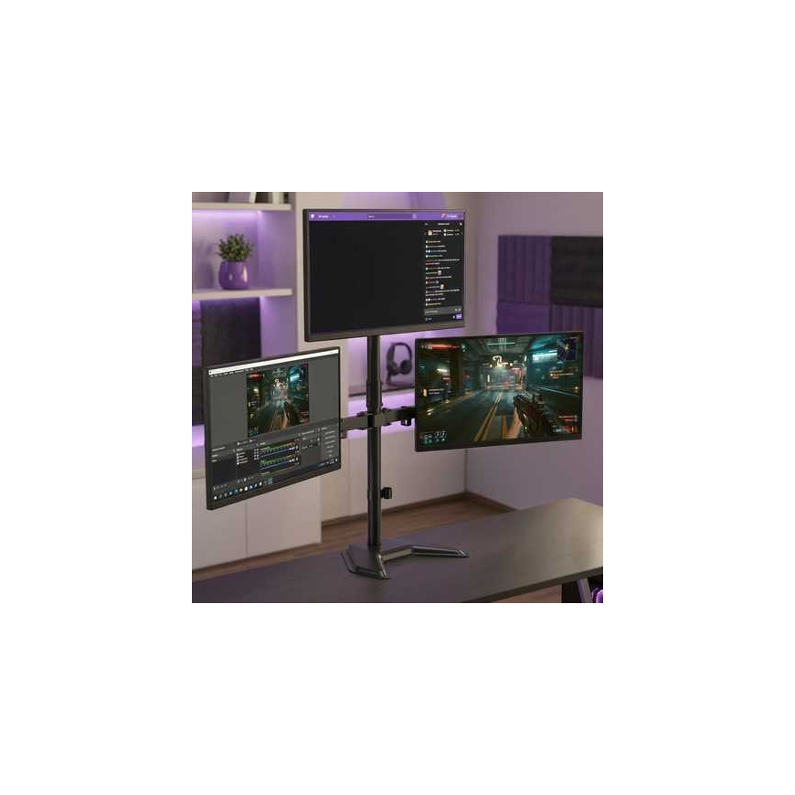 Spacetronik Stends 3 monitoriem Spacetronik SPA-T132