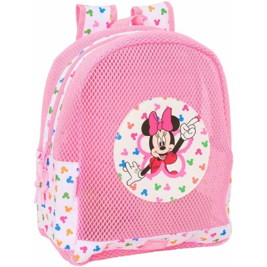 Safta pludmales mugursoma Minnie Mouse Krāsains