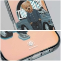 ZUCK BEAR California Cool MAG case compatible with MagSafe, designed for iPhone 16 Pro Max car use.
